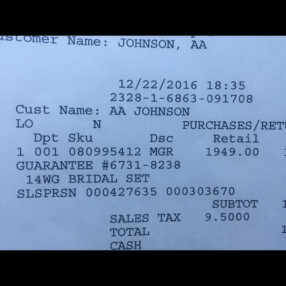 Diamond engagement ring - Picture 6 of 6